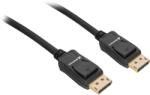 Sharkoon SHA DisplayPort - DisplayPort kábel 3m - Fekete (4044951036127)