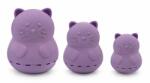 Melii Set Of 3 Silicone Bath Toys, Bells, Cat (ml50010)