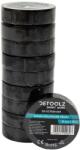 DeToolz Set 10 role bandă izolatoare Detoolz, 19 mm × 20 m, neagră (DZ-CC7020-G01)