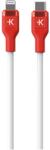 SKROSS USB 2.0 Type C Lightning Töltő/adat Fehér 1.2m 21404 (21404)