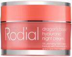 Rodial Dragon's Blood hialuronsavas éjszakai megfiatalító krém, a bőr ébredés után sima és egyenletes, 50 ml