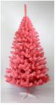  KORLEAND Rózsaszín műfenyő - 220 cm - pepita