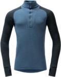 Devold Expedition Merino Silk Zip Man férfi funkcionális póló XXL / kék/világoskék