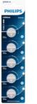 Philips 5 db elem készlet Philips, Lithium, CR2025, Ezüst (FEN0022272)
