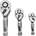 JBM Rövid racsnis hajtószár, 72 fogas, 3db, 1/4", 3/8", 1/2 (JBM53671)