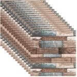 RIF REFCO 15x 3D Tapéta készlet, öntapadó/öntapadó, puha hab, modern kivitelű, belső használatra, könnyen tisztítható, vízálló, méretei 70 cm x 70 cm x 0, 3 cm, többszínű, RIF REFCO ® (SET15-TAPETN_29)