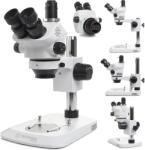 TECHREBAL Trinokuláris sztereoszkópikus mikroszkóp 10XT, 7x-50x zoom, 27cmx21cm, teljes készlet (7691-10468)