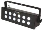 Ibiza Light Stroboscop LED Ibiza Light STROBE12.3LED | 12x3W, UV/Alb, DMX 5/6 canale, Auto/Sunet (STROBE12.3LED)
