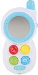 Teddies Telefon pentru cei mici cu oglindă pe baterii, cu lumină și sunet (TD00543140)