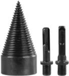 Strend Pro Fahasító kúp, Strend Pro, 50 mm, 2 db adapterrel (SDS Plus, 1/2" hatlap), keményfém acél, tartós, fához (TC226741)