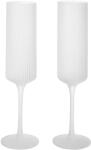 Ferm Living set de pahare cu picior pentru șampanie din sticlă Ripple 99KK-SLUZT6_00X (1104271425) Pahar