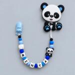 Nevora Névre szóló rágcsalánc - Panda - kék