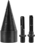 Strend Pro Fahasító kúp, Strend Pro, 42 mm, 2 db adapterrel (SDS Plus, 1/2" hatlap), keményfém acél, tartós, fához