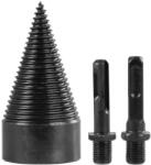 Strend Pro Fahasító kúp, Strend Pro, 50 mm, 2 db adapterrel (SDS Plus, 1/2" hatlap), keményfém acél, tartós, fához