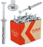 Klimas Diblu cu surub pentru montaj prin percutie Wkret-met Klimas 10 160 mm, pentru beton, BCA, caramida si gips-carton, DP100X160 (set de 50 buc. ) (DP100X160)