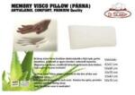 Ariana Dr Sleep Memory Szapanos Párna 3D Szelőzés Rendzserrel 100% Bio Pamut Szipzáros Mosható Huzattal 30X72 Cm (4993)