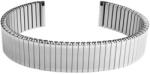 EmBexy SteelLine FIXO 6051 - fém óraszíj, 22 mm, ezüst