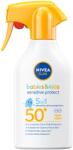 Nivea SUN Babies & Kids Sensitive Napvédő Spray SPF50+ 250ml