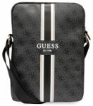 GUESS Tablet táska, Guess 4G Stripes, fekete, szintetikus bőr/poliészter/nylon, 10