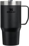 STANLEY Suburban termosz bögre 0.71L inox, Tritan tető, fekete, 118x99x196mm (012490)