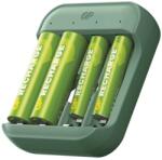 GP B423 akkumulátortöltő újratölthető elem + 2× AA GP Recharge 2100 mAh + 2× AAA GP Recharge 800 mAh B50439 (B50439)