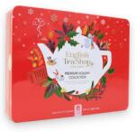 English Tea Shop Karácsonyi piros fémdobozos prémium teaválogatás bio 36 db - naturreform