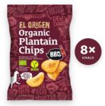 El Origen Bio Banánchips BBQ 80 g kínáló 8 db