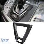  Valódi karbon váltókeret borítás BMW M2 F87 + M3 F80 + M4 F82 F83 modellekhez (OD3CWFB6014677)