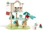 Hape Set de joaca din lemn Hape, Colectia Green Planet Explorers, Sediul padurarului Hape, 21 piese (E3426A) Figurina