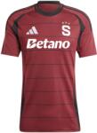 adidas SPARTA PRAGUE 24/25 HOME JERSEY Bordó, Fehér, Fekete L (JJ6256)
