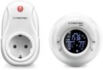 Trotec Termostat si Priza Wireless Trotec BN35, Distanta functionare 20m, Programare cu ceas, Ecran iluminat (BN35)