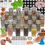 Bajkowy Kuferek 24 db fűszertartó készlet 120 ml, Bajkowy Kuferek, öntapadós címkék, rozsdamentes acél fedél