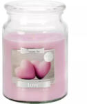 BISPOL Lumânare Love 500g