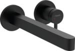 Hansgrohe Finoris falsík alatti egykaros mosdócsaptelep 22, 8 cm-es kifolyóval, matt fekete (HG-76050670)