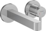 Hansgrohe Finoris falsík alatti egykaros mosdócsaptelep falsík alatti szereléshez, 16, 8 cm-es, króm (HG-76051000)