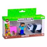 PMI Minecraft 3D insigne, set de 3 bucăți, seria 2, 24 modele (MC2221) Figurina