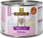 Wildcat Vetline Renal pulyka konzerv nedves macskatáp 200 g. Minimum rendelés: 6 db !