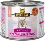 Wildcat Vetline hipoallergén lazac konzerv nedves macskatáp, 200 g. Minimum rendelés: 6 db !