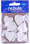 Nebulo Nebulo: Set decorativ din carton cu mini inimi, 10 bucăți (KD-MSZI-10-8x12)