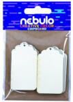 Nebulo Nebulo: Set de 6 etichete din carton pentru decorare cu șnur (KD-KC-6-8x12)