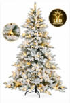 ForAll Brad de Crăciun Alpi Nins 240 cm cu Iluminare LED 25025-240 (25025-240)