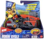 DC Set figurină DC Robin cu motocicletă și accesorii (MTJMD51)