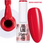 AlleLac Hibrid lakk Allelac 6g Led/uv Gel Polish Red Ferrari Piros (Lakier Do Paznokci Na Karnawał Imprezę)