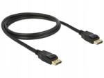 Delock 83805 Kábel; DisplayPort csatlakozó, mindkét oldalon; DisplayPort 1.2; 1m (83805)