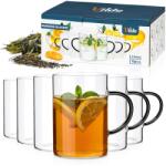 Vilde 6x Egyenes kávés pohár tea ital szett pohár szett 290ml (5900670122888)