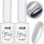 AlleLac Hibrid bázis Allelac 6g Top Wild Sparkle 6g 2in1 körömlakk szett (Zestaw 2w1 baza + top rosie beauty Allelac)
