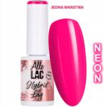 AlleLac Hibrid lakk Allelac 6g Led/uv Gel Polish Neon Pink (Lakier Do Paznokci Na Karnawał Imprezę)