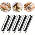  Csőformák Kekszforma Cannoli Szicíliai Krémmel 5 db #15 (788609476111)