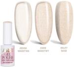 AlleLac Hibrid lakk Allelac 6g Led/uv Gel Polish Whites W10 Sand Glitter (lakier hybrydowy do paznokci piaskowy)