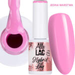 AlleLac Hibrid lakk Allelac 6g Led/uv Gel Polish Pink Lolipop Pink (Lakier Do Paznokci Na Karnawał Imprezę)